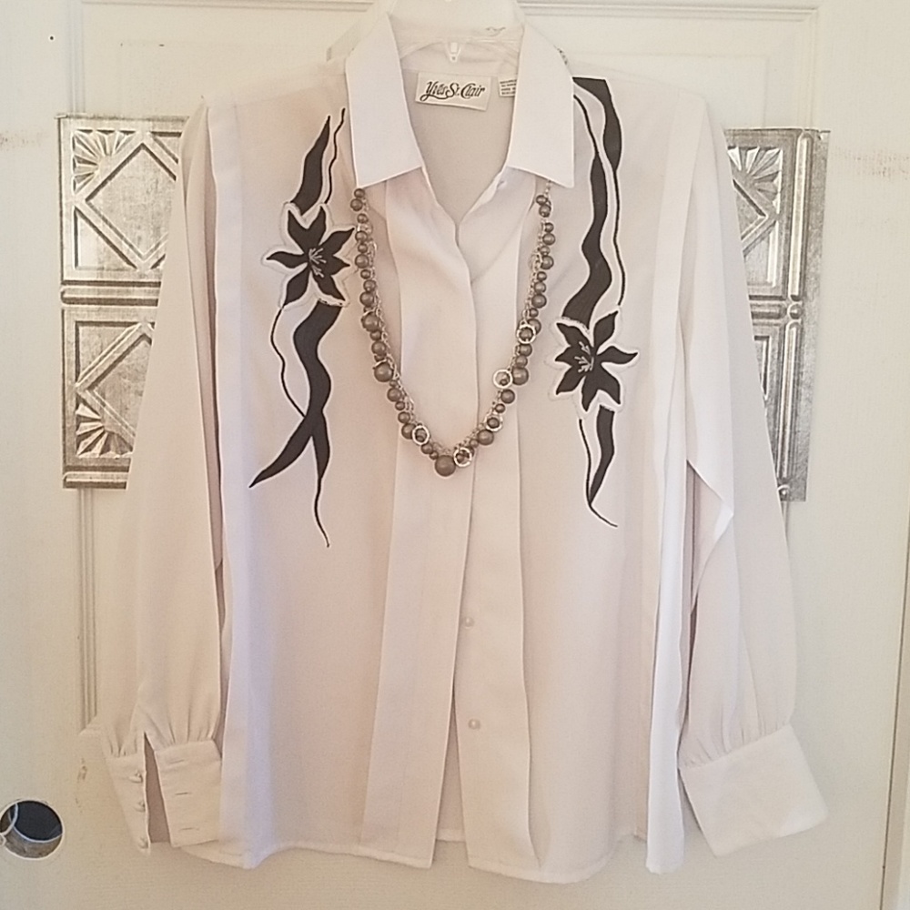 Yves St. Clair Button Down Blouse
